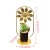 Adornos Creativos de Metal Imitación en Maceta, Formas Geométricas, Plantas de Hierro, Accesorios para Sala de Estar, Muebles Decorativos para el Hogar