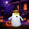 Decoração Inflável de Abóbora e Fantasma Popular de Halloween Transfronteiriça Peça de Exibição Externa Modelo Inflável de Halloween