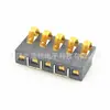Suporte de bateria de pressão positiva 5p Espaçamento pequeno 1,6PH altura 3,1H conector de bateria sem pilar BC-1-509 mola