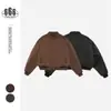 Utiituii Chaqueta Bomber Piloto Retro Americana de Moda para Hombre Invierno Cálida de Algodón Chaqueta Ma1 033
