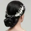 Accesorios de Peine para Novias de Moda para Mujer Flor de Cerámica Suave Coreana Perla Peine para el Cabello Transfronterizo Aliexpress Venta Caliente Accesorios de Peine al por Mayor