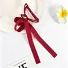 Pinza para el pelo de estilo nuevo transfronteriza, exquisita, estilo dulce, con lazo de cinta, sensación elegante y de alta gama, elegante pinza de tiburón para mujer