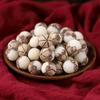 Raíz de Bodhi Blanca Natural tallada con cuentas de cuero de Loto cuentas sueltas para pulsera/colgante DIY accesorios para joyería venta al por mayor