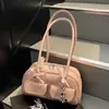Bolso de Mano de Alta Gama para Viajes Primavera/Verano 2026 Bolso Grande de Hombro o Axila Versátil Bolso Boston de Doble Bolsillo