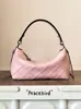 Venta Directa de Fábrica Modelo Nuevo 2026 Bolsa Lonchera Acolchada, Bolso Cruzado de Hombro Único con Cadena Estilo Chanel, Bolso Baguette Versátil de Moda