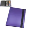 Álbum de Tarjetas Personalizado con Correa y 9 Compartimentos, Gran Capacidad para 360 Tarjetas, Adecuado para Coleccionar Tarjetas de Juegos de Estrellas, Anime, Pokemon y Ultraman