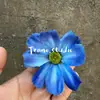 Flor Artificial Gerbera Impresa en 3D Pasador DIY Pin Lateral Arreglo de Lugar de Boda Estilo Monet Flor de Zapatilla