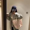 Suéter con Capucha Abrigo para Mujer Ropa con Capucha Sudadera con Capucha Color Sólido Estudiante Pastoral Cool Estilo Japonés y Coreano Moda Trendy para Petite