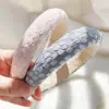 Diadema Pequeña Fragante Estampada en Relieve para Mujer Estilo Coreano Romántica de Encaje Elevadora Parte Superior Craneal Diadema Tridimensional Accesorios para el Cabello Bordados Japoneses y Coreanos