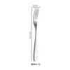 Vajilla de acero inoxidable 304 de la serie Crescent, cuchillo, tenedor y cuchara brillantes de alta gama, vajilla occidental para hotel, cuchillo para carne, cuchara de postre