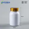 Botella de Producto para el Cuidado de la Salud de 100cc con Tapa Abatible Lista para Entrega Rápida Botella de Plástico para Mascotas Botella para Cápsulas Medicinales y Tabletas Botella para el Cuidado de la Salud
