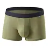 Cueca Boxer Masculina Gtopx Respirável U Convexa com Fio Absorvente de Suor Casual Cross-Border Dropshipping Xadrez e Macia