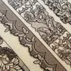 Adesivos de Unha Borboleta de Renda Estilo Japonês 3D Em relevo Tira de Renda Listrada Francesa Adesivos de Unha Atacado