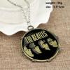 Comercio Exterior Transfronterizo Banda de Heavy Metal Punk Rock Europea y Americana Collar Periférico Llavero Personalizado Colgante Regalo Fan