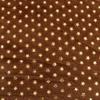 En stock, pequeño conejo de piel bronceada, imitación de conejo, planchado, estrella de franela, ropa, bolsa de juguetes, tela textil para el hogar.