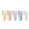 Calcetines para Niños con Correas en las Orejas, Protección de Talón para Niñas, Calcetines Tipo Mocasín Antideslizantes para Niños, Calcetines Cortos Lisos para Niñas, Calcetines para Niños Clase A, Calcetines de Malla