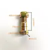 Tornillo de eje de transmisión para camión NJ131 BJ130 EQ140 EQ153 STR, alta resistencia, anti-aflojamiento