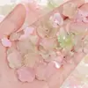 Acrílico fosco gelatina bicolor laço disco acessórios diy feito à mão caseiro material para colar pulseira de miçangas