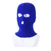 Promoção Quente Chapéu de Lã Quente de Inverno Bala Krawafa Touca de Tricô Chapéu de Três Buracos Máscara de Esqui Pronta Entrega
