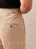 Pantalones Casuales de Vestir para Hombre, Corte Recto Delgado, Resistentes a las Arrugas, No Necesitan Planchado, Estilo de Negocios Casual, Caída Avanzada, Modernos