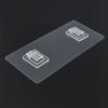 Parche Transparente Sin Costuras Hebilla de Garra Fuerte Estante de Parches Trípode para Parches Sin Costuras Caja de Almacenamiento para Baño Accesorios para Colgar en la Pared