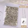 Arte de unha branco transparente pacote inteiro atacado diamante em formato plano mini grande pequeno tamanho diamante gota d'água olho de cavalo joia de unha