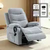 Sofá tipo cápsula espacial de primera clase, sillón reclinable eléctrico multifuncional para una persona, sillón reclinable perezoso para sala de estar, silla de masaje y manicura, sillón reclinable giratorio