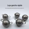 Chumbada Redonda para Pesca de Carpa Europeia Acessórios de Pesca Chumbada Média Isca Chumbada Rápida Chumbada de Pesca Atacado
