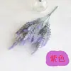 Simulación Planting de Cabello Lavanda Estilo Pastoral Decoración Flor Boda Flor Eterna Espiga de Trigo Flor de Seda Lavanda