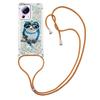 Adecuado para iPhone 15, funda de teléfono, Google 8Pro, funda cruzada con dibujos animados, Xiaomi 13Lite, polvo brillante