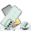 Funda para Teléfono Móvil de Papel Tallado con Trueno Tres en Uno Xuanying Adecuada para Infinix Hot50 4g Funda Protectora Transparente de Acrílico
