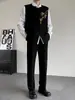 Nuevo Chaleco Bordado Dorado de Bambú Estilo Chino para Hombre, Atuendo de Boda y Compromiso, Traje Tang de Cuello Alto de Gama Alta con Botones Tradicionales