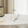 Jarrón de vidrio transparente simple moderno de estilo europeo, jarrón de vidrio de alta calidad, decoración hidropónica para el hogar, de aspecto elegante, estilo ins