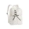 Nueva Mochila Escolar Grande de Lunares con Ambiente Femenino para Chicas de Secundaria Mochila Versátil de Aspecto Elegante para Estudiantes