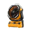 Nuevo Transfronterizo con Spray Ventilador de Camping para Exteriores Recargable Gran Capacidad Batería de Súper Larga Duración Portátil Ventilador con Luz LED