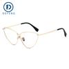 Defeng 68001 nuevas gafas de sol de ojo de gato de metal gafas de sol vintage para mujer al por mayor en stock transfronterizo para hombre