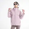 Nueva Chaqueta Exterior 2026 para Mujer, Cortavientos e Impermeable, Ropa de Trabajo para Primavera y Otoño, Chaqueta Cortavientos Turística para Senderismo con Logo para Hombre