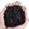 Pasador de Pelo Negro en Forma de U Pinza para el Cabello Pinza Pequeña Fijación en la Parte Posterior de la Cabeza Accesorio para el Cabello