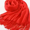 Lenço Vermelho Chinês com Texto Impresso para Celebrações e Reuniões Anuais, Lenço Vermelho Grande com Logo Bordado em Estilo Étnico