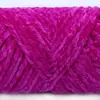 Hilo de lana brillante chenille de tres hebras, Zapatos de ganchillo, Suéter grueso de punto, Bufanda, Sombrero, Hilo