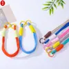 Nuevo cordón de teléfono de doble hebilla de colores, accesorio de llavero colgante para taza de agua de verano, mochila de senderismo, DIY