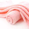 Suministro Directo de Fábrica Toalla Infantil Lisa de Fibra de Bambú 25*50cm Guardería Niños Limpiarse la Cara Absorbente Suave Toalla Facial