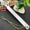 Régua de Aço Endurecido de Alto Desempenho Forjado em Longquan Régua de Defesa Régua Bastão Brinquedo para Carro Ferramenta de Autodefesa Régua Espessada