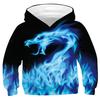 Ropa para hombre y mujer para niños de impresión digital 3D transfronteriza Europa y Estados Unidos ropa ropa casual moda sudadera de manga larga