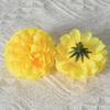 Flor de Diente de León Simulada Cabeza de Mesa Tenis Bola de Crisantemo Crisantemo Boda Flor de Pared Decoración Flor Artificial Falsa DIY Tocado Pasador Joyería