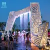 Serviços de Instalação de Cortina d'Água e Fontes em Todo o País, Serviço Completo para Shoppings e Iluminação de Fontes
