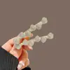 Pin de Corbatín Pequeño con Pedrería Dongdaemun Coreano para Mujer 2026 Nuevo Pin de Pelo para la Frente de Gama Alta Pin de Pato