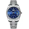 Reloj para Hombre Binbond Resistente al Agua Luminoso Pantalla de Fecha Moda de Negocios Reloj de Cuarzo Venta al por Menor Transfronteriza