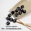 Duende de Bola de Carbón Pulsera Linda de Cuentas Cuentas Sueltas Cadena de Teléfono Móvil Hecha a Mano con Cuentas Material de Cuentas Collar Accesorios de Joyería Cuentas