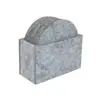 Individual de Fieltro Grueso Aislante Transfronterizo Productos para el Hogar Tapete de Fieltro Antiescaldante Posavasos de Fieltro Absorbente de Color Sólido en Caja